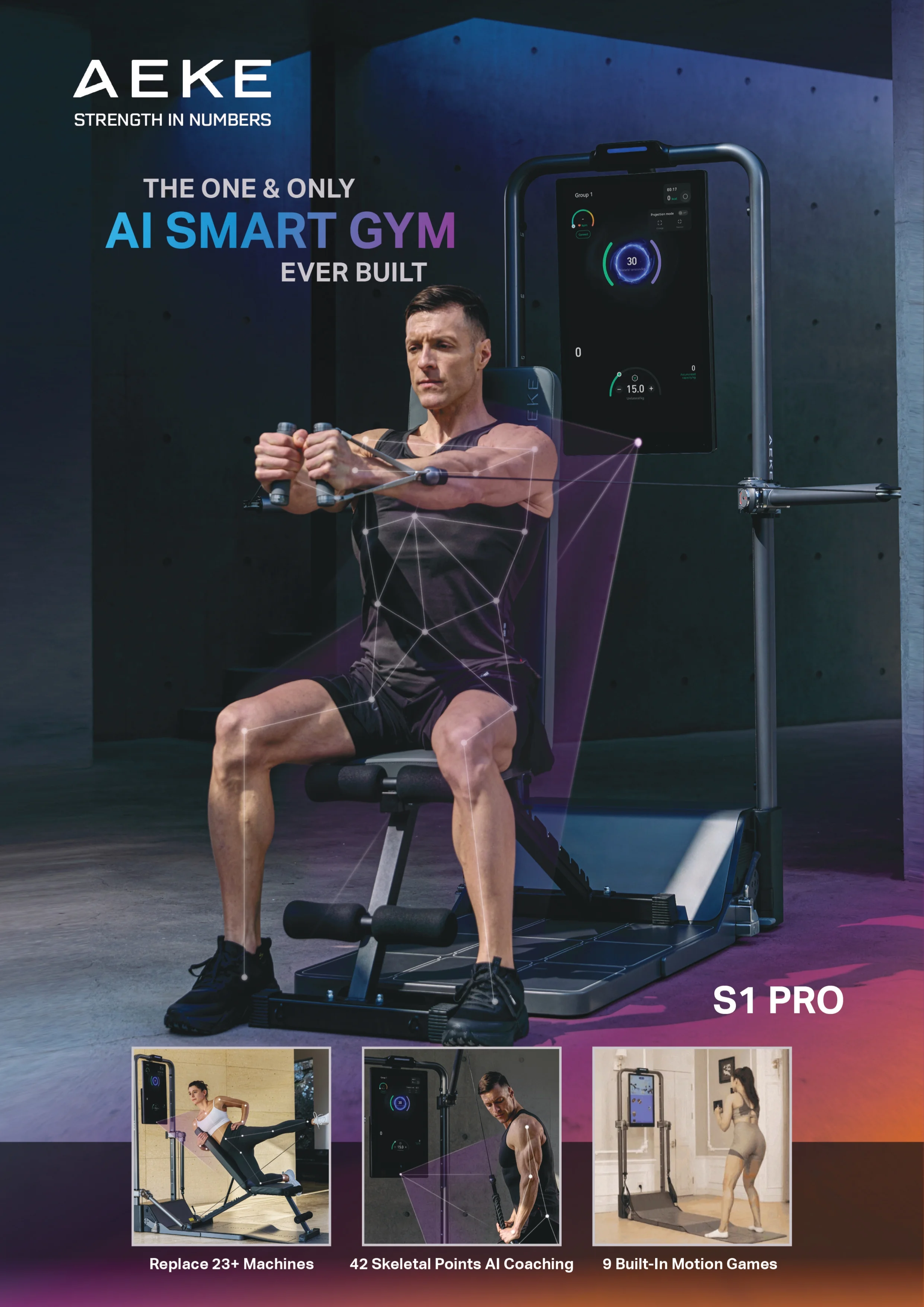 AEKE S1 Pro Brochure — Page 1